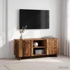 Imagine vidaXL Support TV 90 x 34.5 x 40 cm Lemn vechi Lemn prelucrat