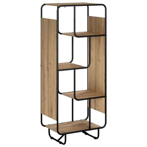 Imagine vidaXL Bufet înalt Stejar Artizanal 60 x 37.5 x 144 cm Lemn compozit