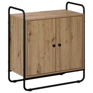 Imagine vidaXL Bufet Stejar Artizanal 68 x 35 x 75 cm Lemn prelucrat