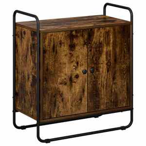 Imagine vidaXL Bufet Stejar fumuriu 68 x 35 x 75 cm Lemn prelucrat