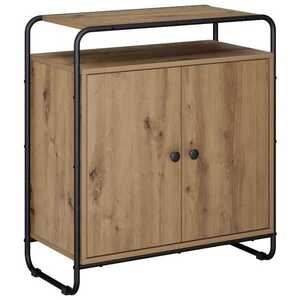 Imagine vidaXL Bufet Stejar Artizanal 68 x 35 x 75 cm Lemn compozit