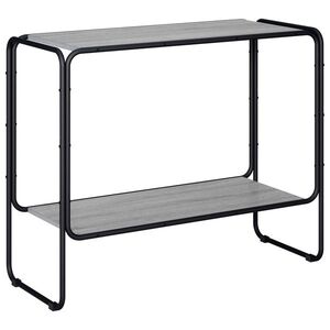 Imagine vidaXL Bufet Sonoma gri 93.5 x 38 x 75 cm Lemn prelucrat