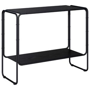 Imagine vidaXL Bufet Stejar Negru 93.5 x 38 x 75 cm Lemn prelucrat