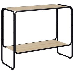 Imagine vidaXL Bufet Stejar Sonoma 93.5 x 38 x 75 cm Lemn prelucrat