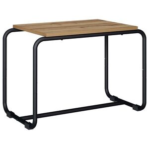 Imagine vidaXL Support TV 60 x 35.5 x 42 cm Stejar Artizanal Lemn prelucrat