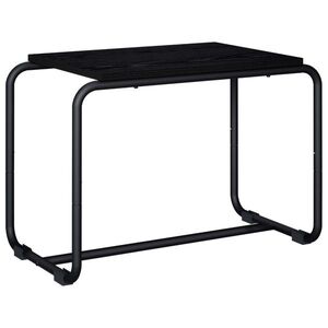Imagine vidaXL Support TV 60 x 35.5 x 42 cm Stejar Negru Lemn prelucrat