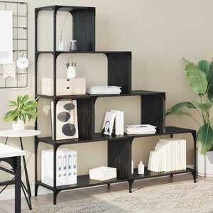 Imagine vidaXL Bibliotecă 4 niveluri 139 x 33.5 x 149 cm Lemn prelucrat