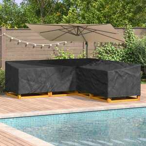 Imagine vidaXL Husă pentru mobilă 270 x 270 x 80 cm Material Oxford 600D Negru