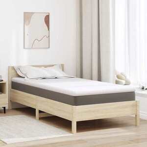 Imagine vidaXL Suport pentru saltea Alb 90 x 190 cm Material jacquard