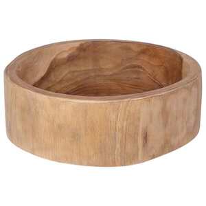 Imagine vidaXL Fructieră JEPARA Culoare exactă: Maro Teak Ø 30 cm