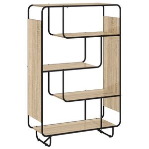 Imagine vidaXL Bufet înalt Stejar Sonoma 93.5 x 37.5 x 144 cm Lemn compozit