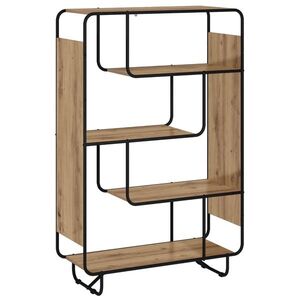 Imagine vidaXL Bufet înalt Stejar Artizanal 93.5 x 37.5 x 144 cm Lemn compozit
