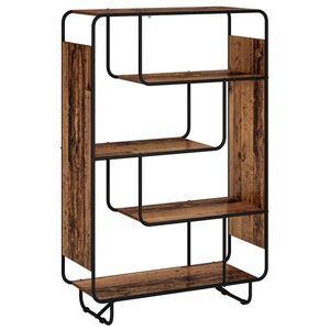 Imagine vidaXL Bufet înalt Lemn de stejar 93.5 x 37.5 x 144 cm Lemn compozit