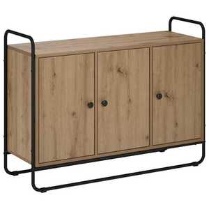 Imagine vidaXL Bufet Stejar Artizanal 102 x 35 x 75 cm Lemn prelucrat