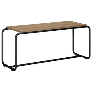 Imagine vidaXL Support TV 98 x 35.5 x 42 cm Stejar Artizanal Lemn prelucrat