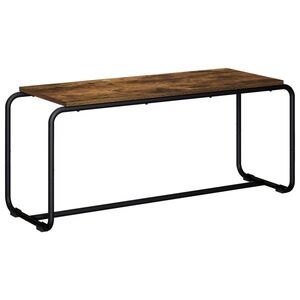 Imagine vidaXL Support TV 98 x 35.5 x 42 cm Stejar fumuriu Lemn prelucrat