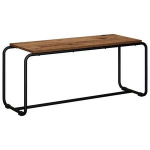 Imagine vidaXL Support TV 98 x 35.5 x 42 cm Lemn de stejar Lemn prelucrat