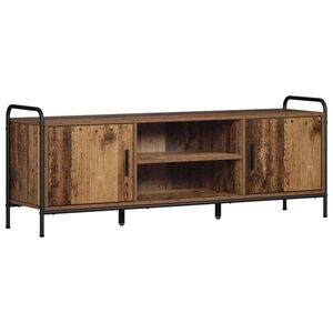 Imagine vidaXL Cabinet TV 133 x 33 x 50 cm Lemn vechi Lemn prelucrat