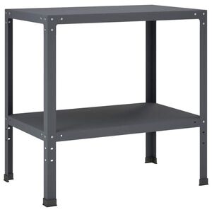 Imagine vidaXL Masă pentru ghivece 80 x 50 x 80 cm Oțel vopsit electrostatic