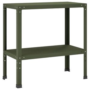 Imagine vidaXL Masă pentru ghivece 100 x 40 x 80 cm Oțel vopsit electrostatic