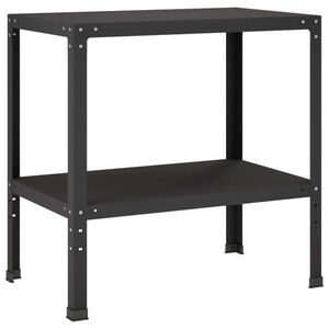 Imagine vidaXL Masă pentru ghivece 80 x 50 x 80 cm Oțel vopsit electrostatic