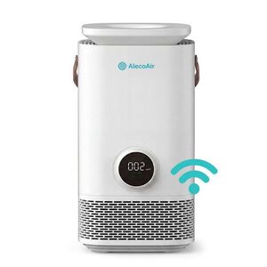Imagine Purificator si umidificator AlecoAir PU52 Nuo, WiFi, Capacitate umidificare 850 ml/h, True HEPA, Lampa UV-c, Ionizare, PM 2.5