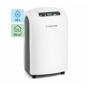 Imagine Dezumidificator Trotec TTK100E, 30 litri/zi, 220mc/ora, pentru spatii de pana la 90mp, Display Digital, Timer
