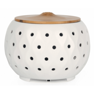 Imagine Difuzor de Arome AlecoAir A40 Blend din ceramica, WiFi, LED-uri lumina ambientala, rezervor 200 ml