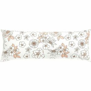 Imagine Față de pernă de relaxare Bellatex Flori somon , 55 x 180 cm, 55 x 180 cm