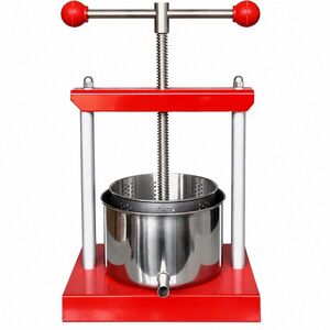 Imagine Presă manuală pentru fructe, din inox, 6 l, 6 l