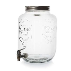 Imagine Recipient de sticlă Banquet WALT cu robinet, 8 l,