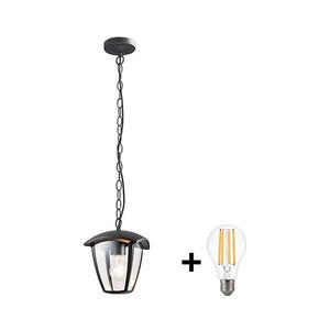 Imagine Pendul LED de exterior LUNA 1xE27/60W/230V IP44 BRILAGI