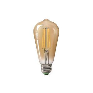 Imagine LED Bec CLASIC AMBER ST64 E27/10W/230V 2200K – BRILAGI
