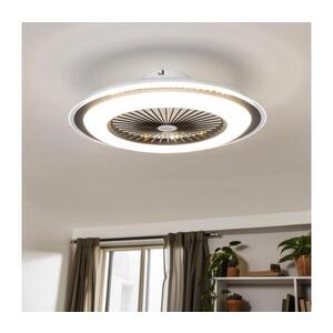 Imagine Plafonieră LED dimabilă cu lator BRILAGI RONDA LED/48W/230V negru + telecomandă