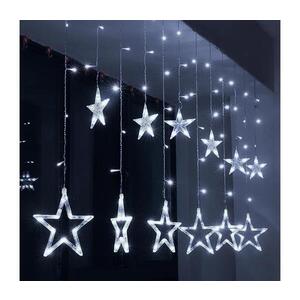Imagine Perdea LED de Crăciun BRILAGI 77xLED/3xAA/USB 1, 8m alb rece