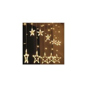 Imagine Perdea LED de Crăciun de exterior BRILAGI 123xLED/3xAA/USB 3m IP44 alb cald