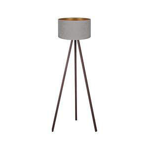 Imagine Lampadar VELVET 1xE27/60W/230V maro/gri BRILAGI