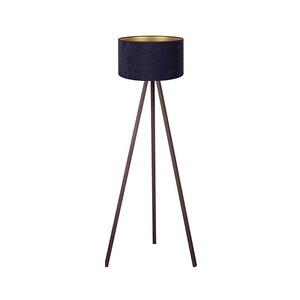 Imagine Lampadar VELVET 1xE27/60W/230V maro/albastru BRILAGI