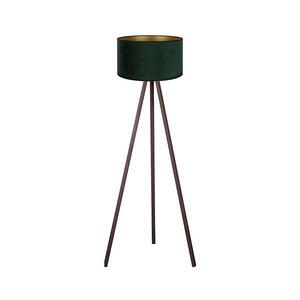 Imagine Lampadar VELVET 1xE27/60W/230V maro/verde BRILAGI