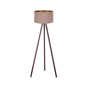 Imagine Lampadar 1xE27/60W/230V maro/bej