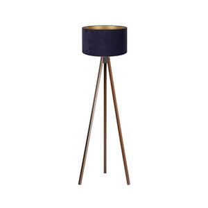 Imagine Lampadar VELVET 1xE27/60W/230V maro/albastru BRILAGI