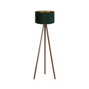 Imagine Lampadar VELVET 1xE27/60W/230V maro/verde BRILAGI
