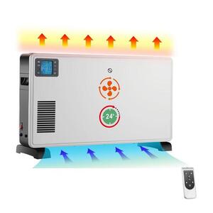 Imagine Convector electric 1000/1300/2300W LCD/temporizator/TURBO/termostat BRILAGI + telecomandă