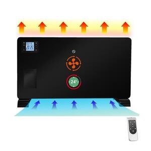 Imagine Convector electric 1000/1300/2300W LCD/temporizator/TURBO/termostat BRILAGI + telecomandă