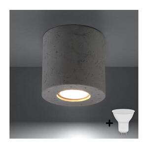 Imagine Plafonieră LED FRIDA 1xGU10/7W/230V beton BRILAGI