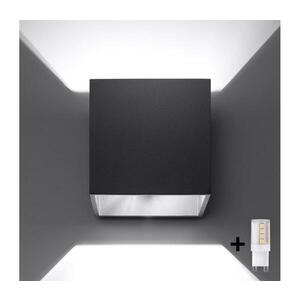Imagine Aplică LED MURO 1xG9/4W/230V negru BRILAGI