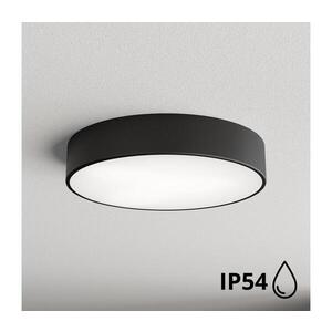 Imagine Plafonieră pentru baie CLARE 3xE27/24W/230V d. 40 cm negru IP54 BRILAGI