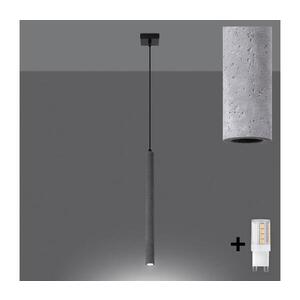 Imagine Lustră LED pe cablu BRILAGI DRIFA 1xG9/4W/230V gri