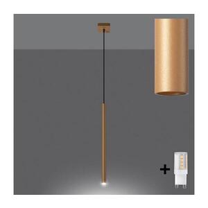 Imagine Lustră LED pe cablu BRILAGI DRIFA 1xG9/4W/230V auriu