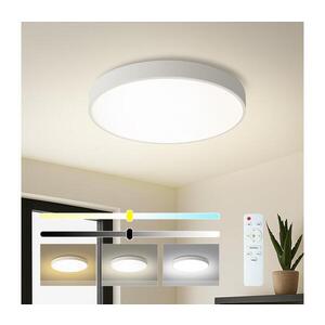 Imagine Plafonieră LED dimabilă BRILAGI POOL SMART LED/48W/230V 3000-6000K 40 cm alb + telecomandă
